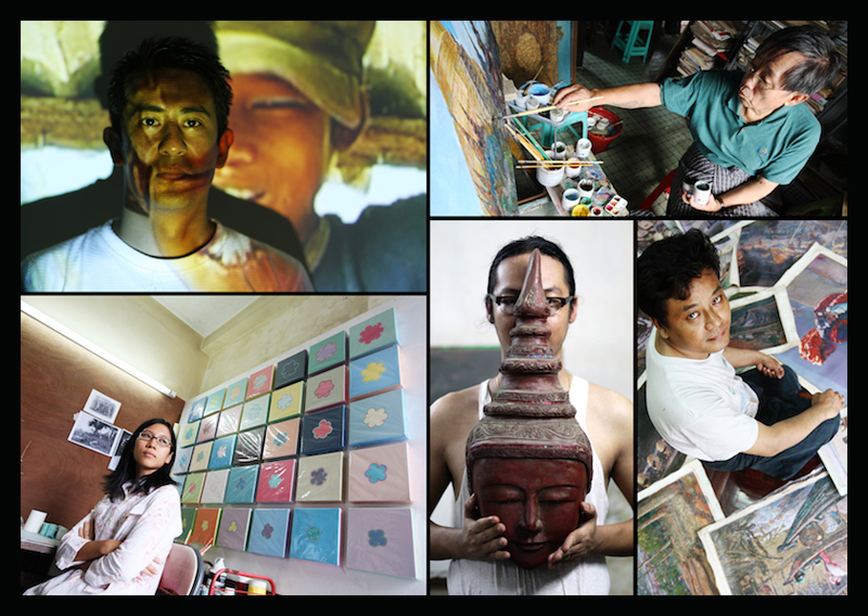 Burmese artists - Yangon (Burma)