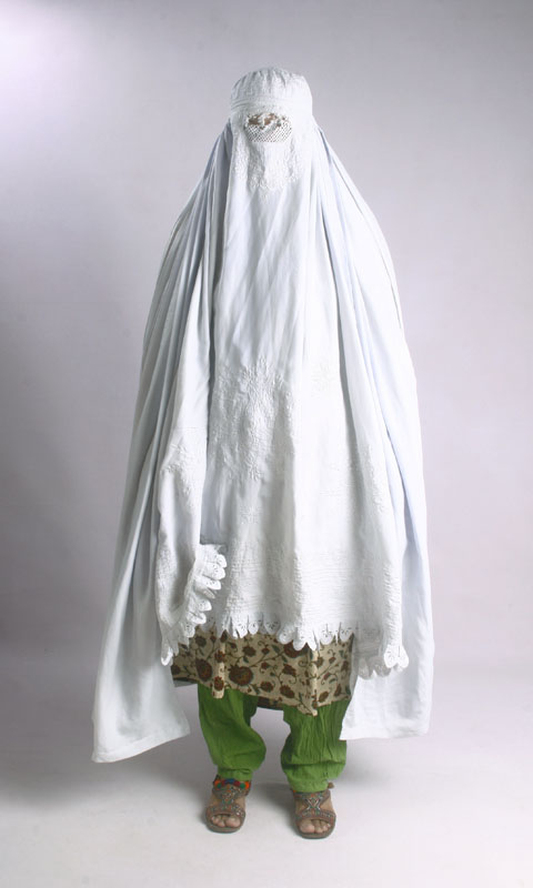 The Pashtun Burkah woman