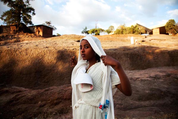 Girl in Lalibela, Ethiopia