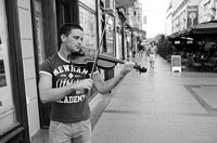 Street Violinist; NisVille2013