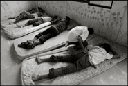 Boys are asleep during the siesta at an orphanage in Banda aceh Indonesia