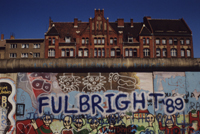 The Berlin Wall : Fullbright ; scholars indeed