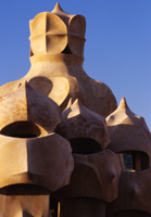 Roof top stacks - Gaudi
